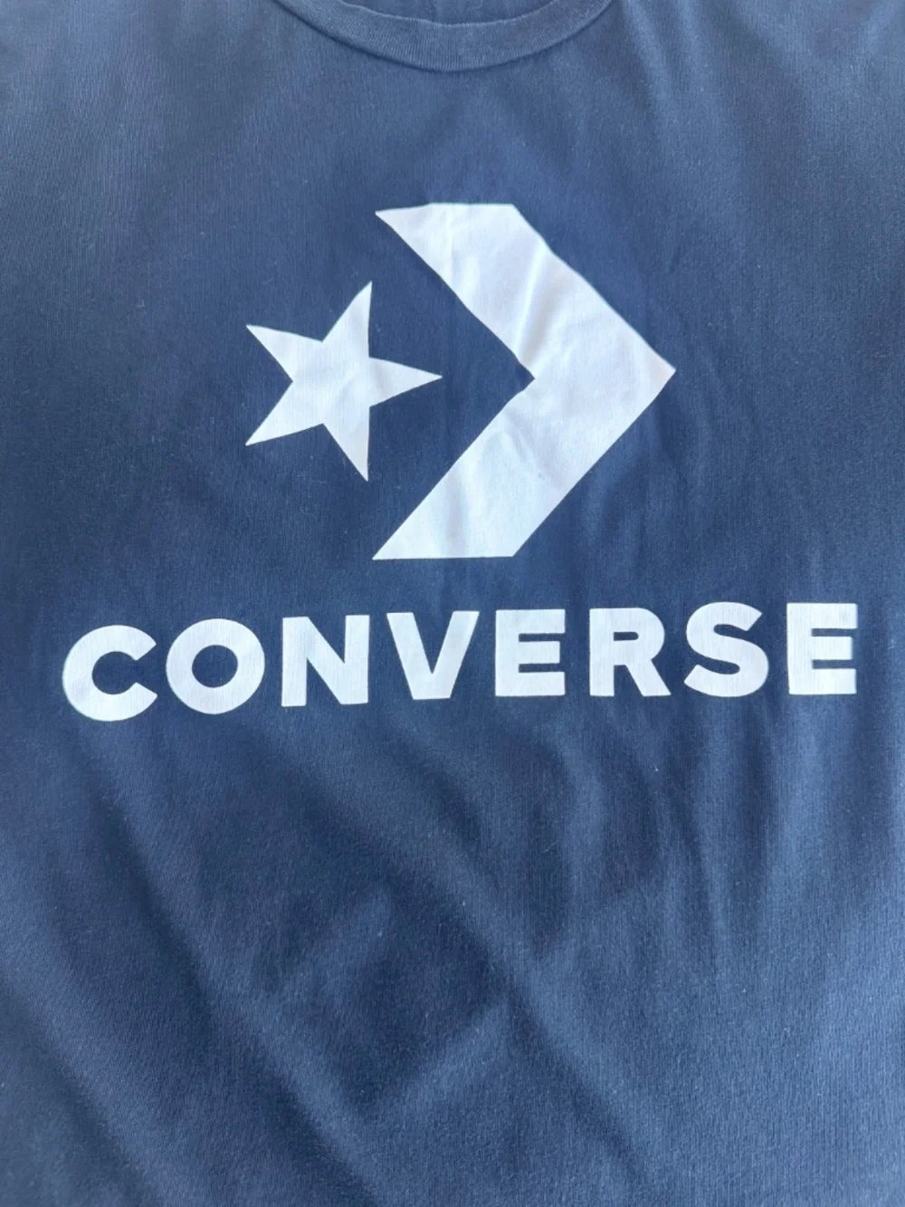 Converse Standard Fit Large Logo Star Chevron Tee Black